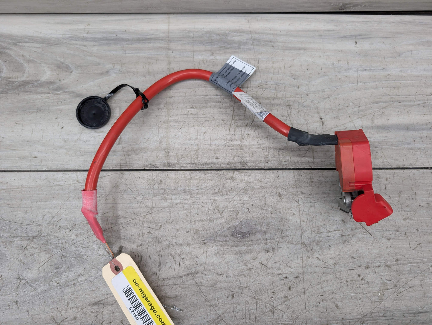 12-20 OEM BMW F30 F32 F80 F82 M4 Battery Plus Pole Terminal Positive Red Cable