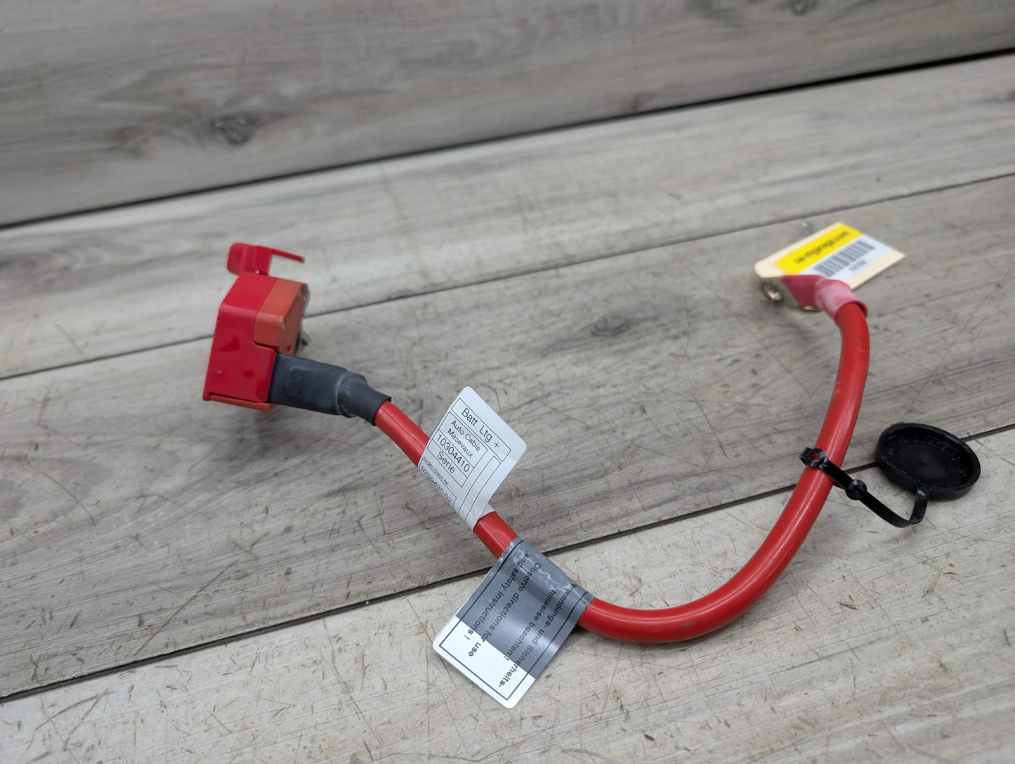 12-20 OEM BMW F30 F32 F80 F82 M4 Battery Plus Pole Terminal Positive Red Cable