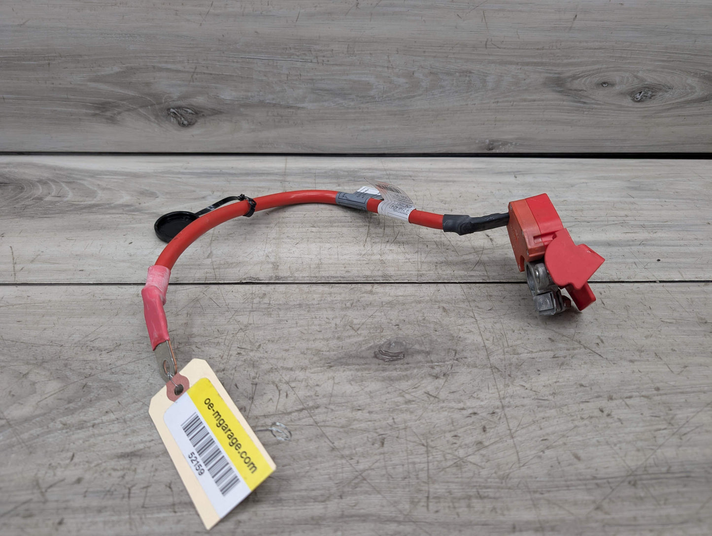 12-20 OEM BMW F30 F32 F80 F82 M4 Battery Plus Pole Terminal Positive Red Cable