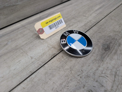OEM BMW E90 F02 F22 F30 F32 F36 F80 F87 M3 M4 Rear Trunk Lid Round Emblem 74mm
