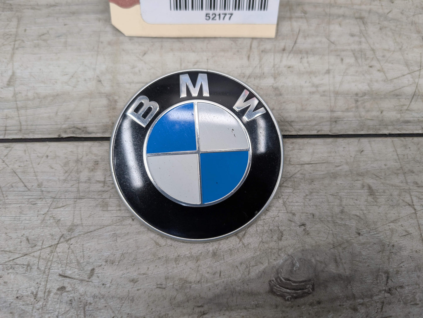 OEM BMW E90 F02 F22 F30 F32 F36 F80 F87 M3 M4 Rear Trunk Lid Round Emblem 74mm