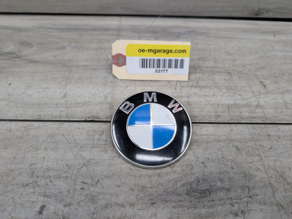 OEM BMW E90 F02 F22 F30 F32 F36 F80 F87 M3 M4 Rear Trunk Lid Round Emblem 74mm