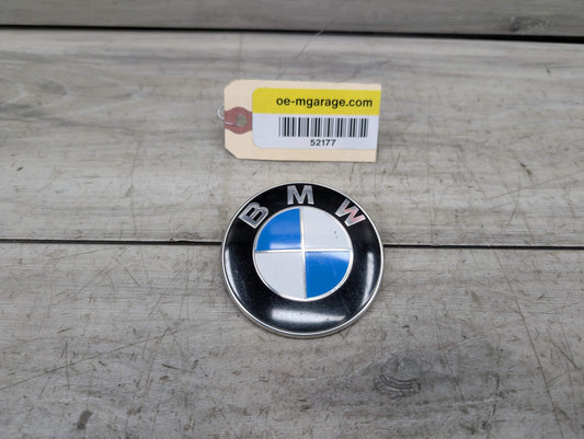 OEM BMW E90 F02 F22 F30 F32 F36 F80 F87 M3 M4 Rear Trunk Lid Round Emblem 74mm