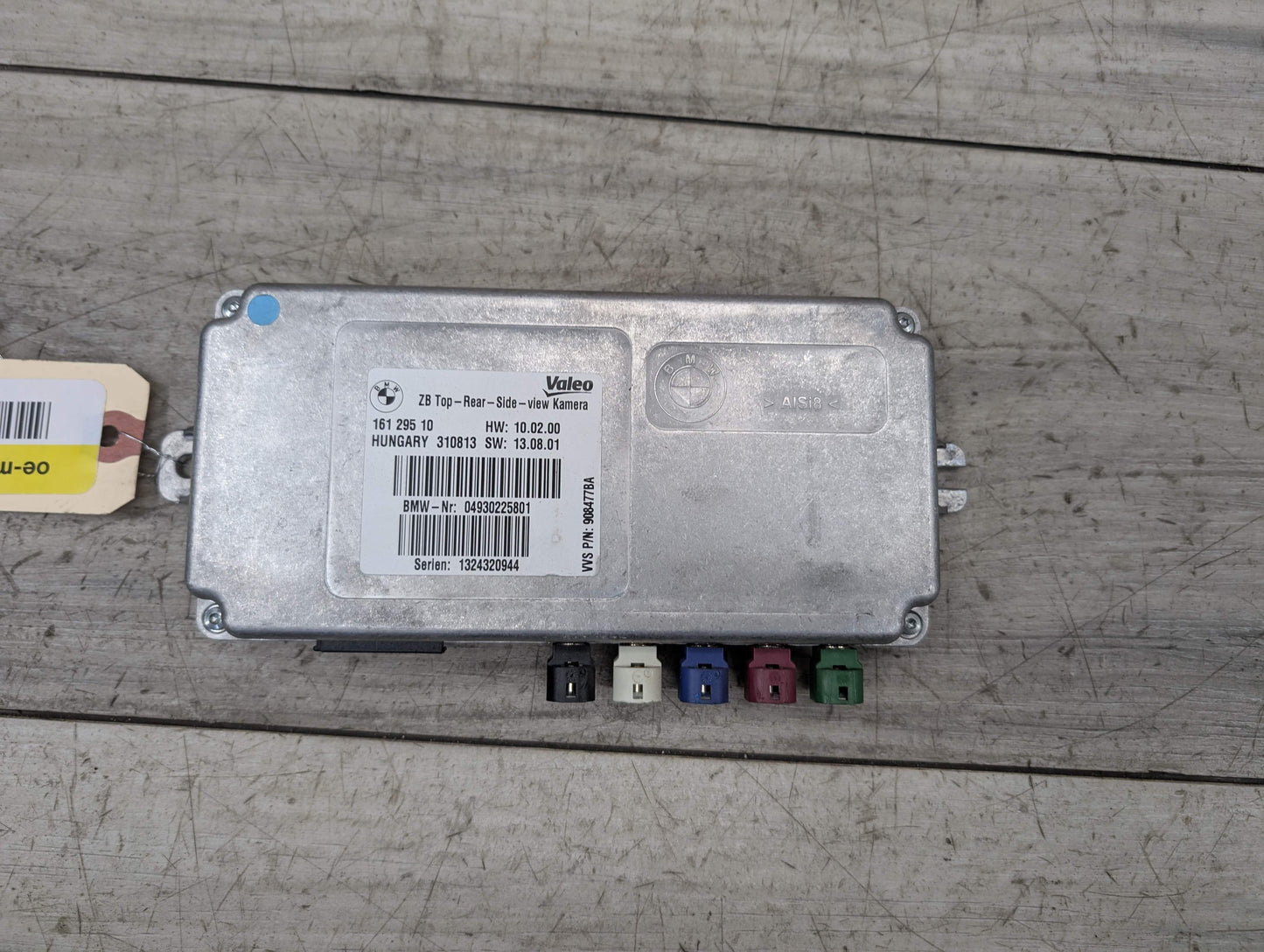 12-17 OEM BMW F30 F36 F32 F01 F02 Top Rear Side View Camera Control Module ECU