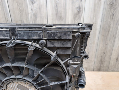 OEM BMW G05 G06 G07 X5 X6 X7 B58 Radiator Condenser Fan Shroud COMPLETE 850W