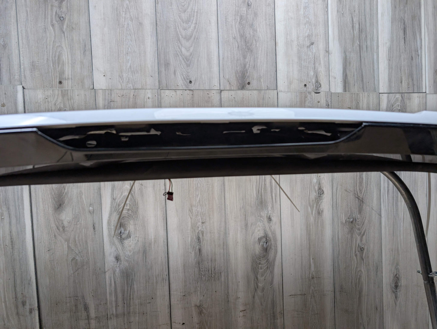 *19-25 OEM BMW G05 X5 Rear Door Liftgate Spoiler Wing Molding Panel White A96