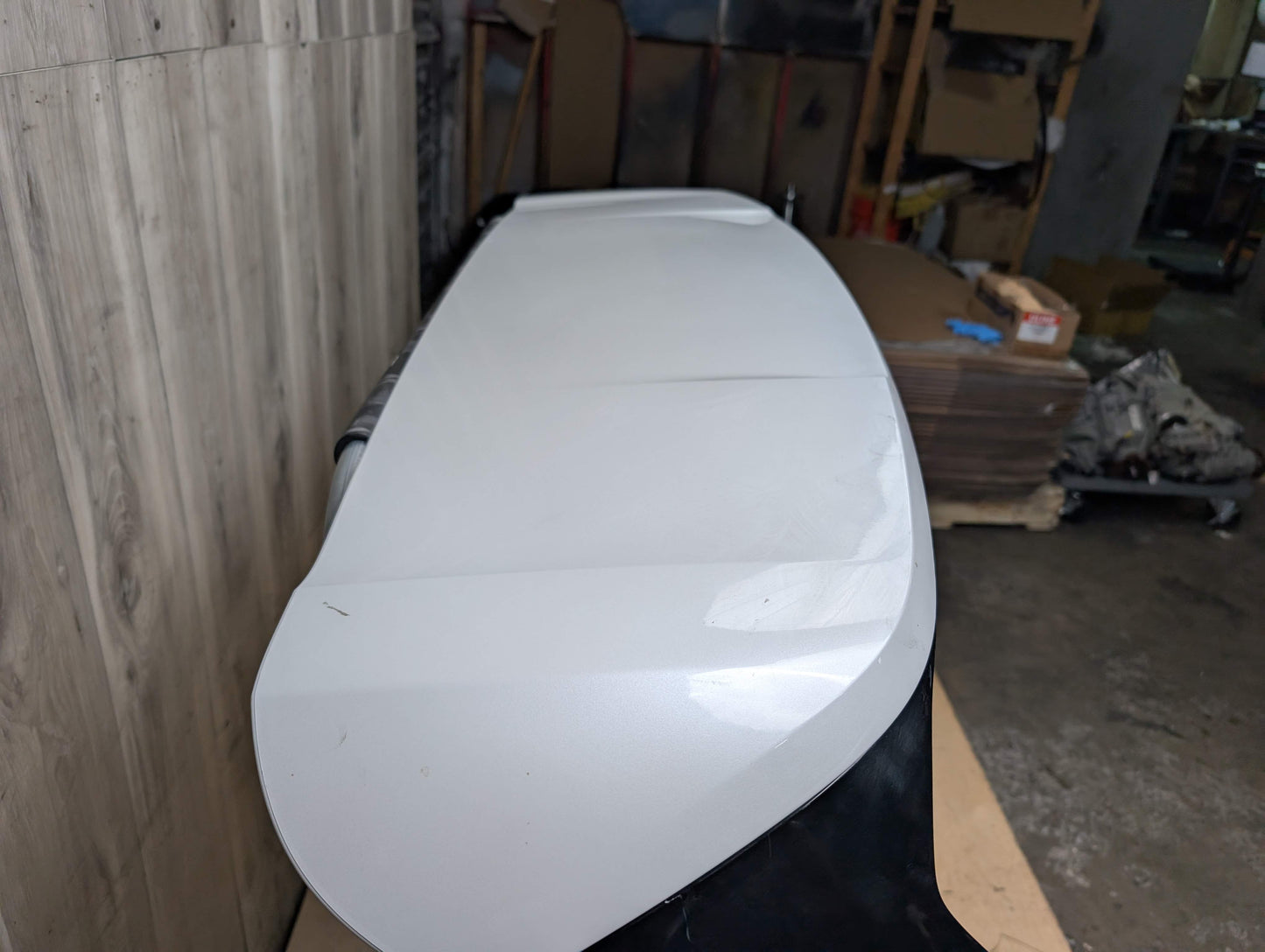 *19-25 OEM BMW G05 X5 Rear Door Liftgate Spoiler Wing Molding Panel White A96