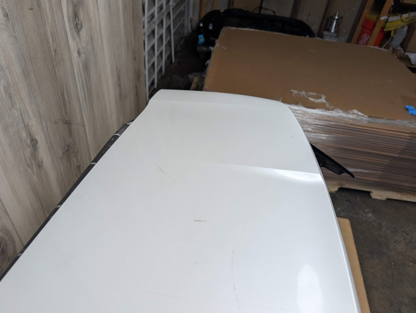 *19-25 OEM BMW G05 X5 Rear Door Liftgate Spoiler Wing Molding Panel White A96