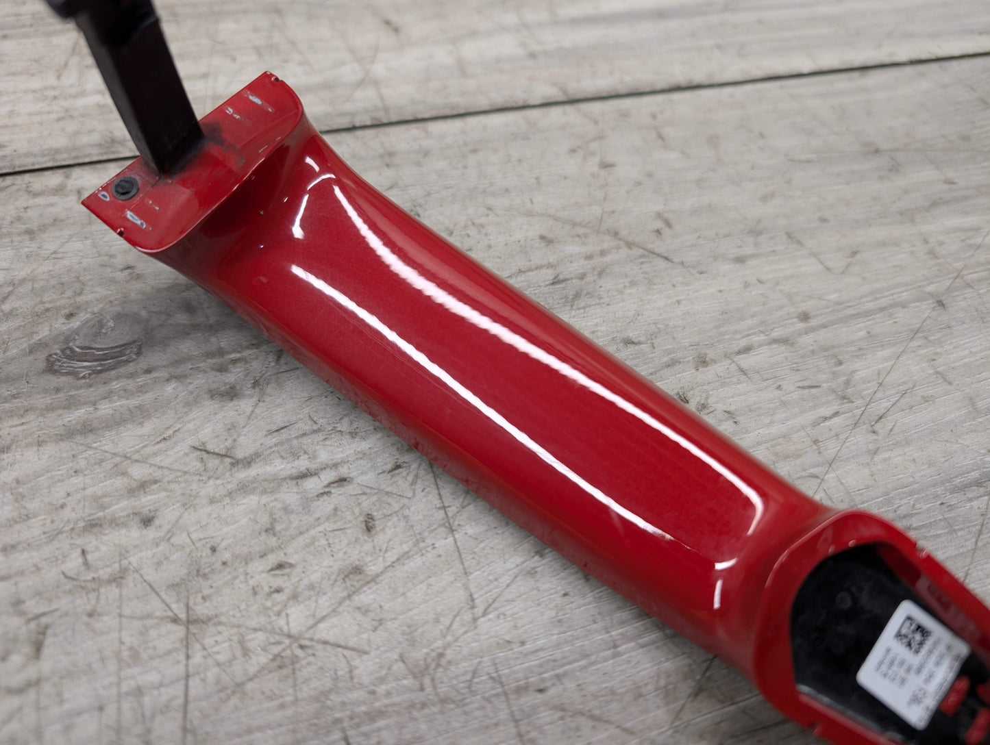 12-18 OEM BMW F30 F32 F36 COMFORT ACCESS Front Right Passenger Door Handle Red