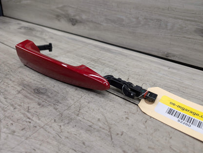 12-18 OEM BMW F30 F32 F36 COMFORT ACCESS Front Right Passenger Door Handle Red