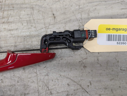 12-18 OEM BMW F30 F32 F36 COMFORT ACCESS Front Right Passenger Door Handle Red