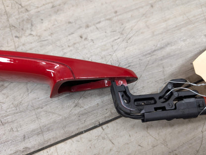 12-18 OEM BMW F30 F32 F36 COMFORT ACCESS Front Right Passenger Door Handle Red