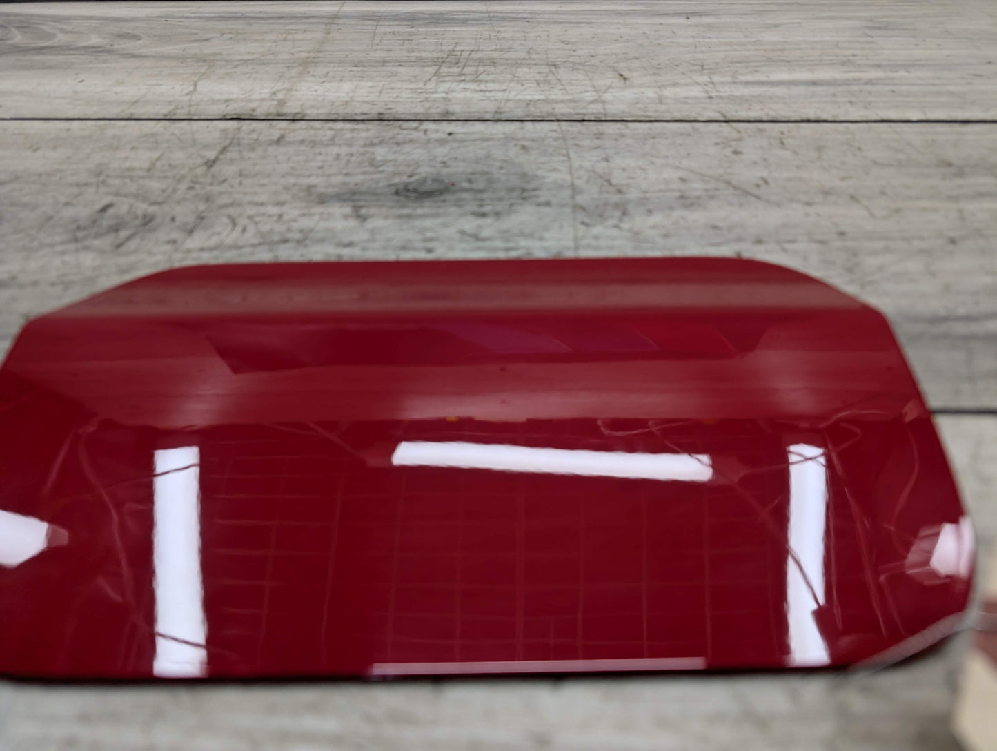 12-18 OEM BMW F30 F80 M3 335 340 Rear Fuel Gas Tank Flap Lid Cover Cap Red A75