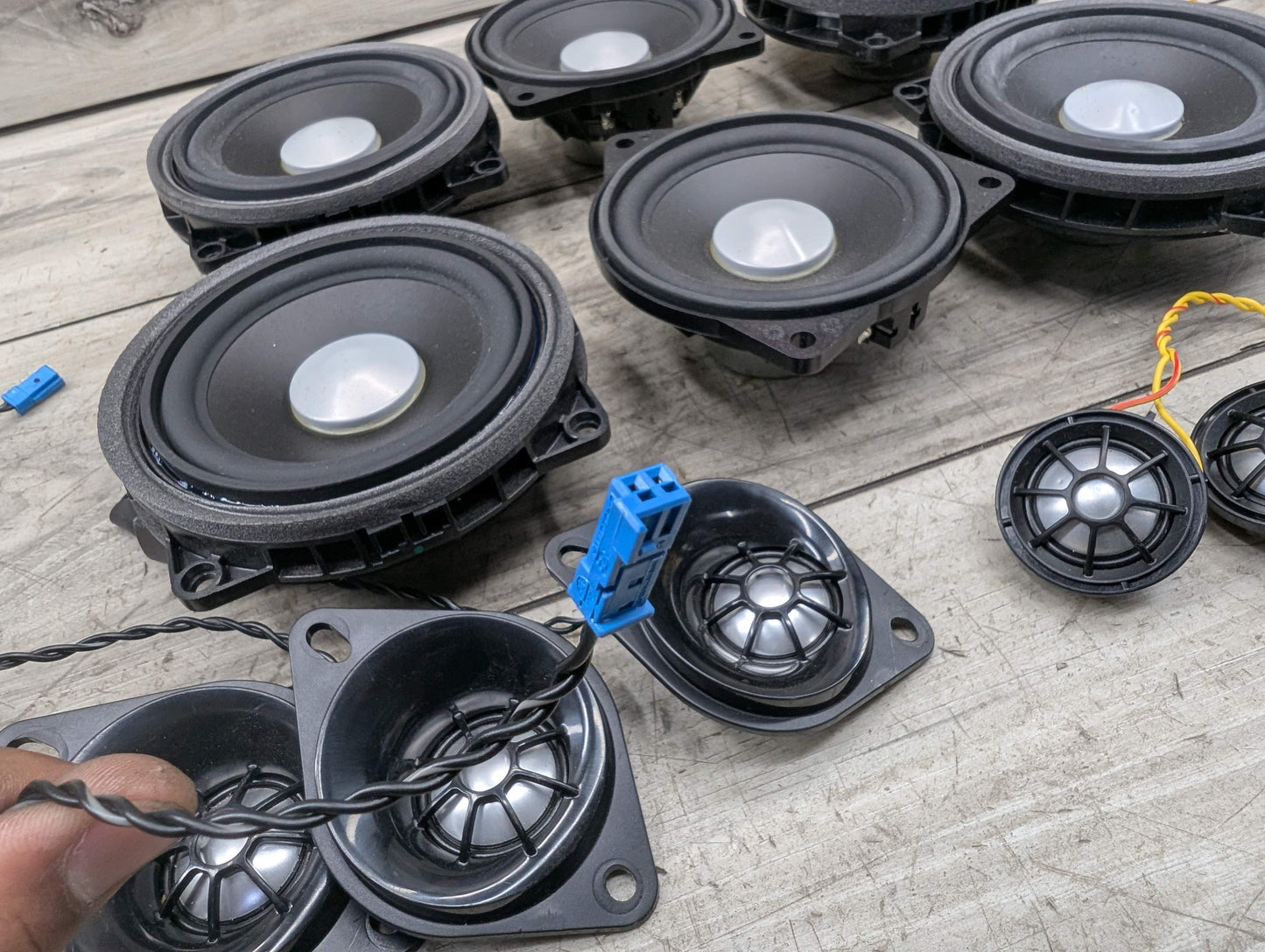 *OEM BMW F30 F32 F82 M4 G12 Sound System Speaker Subwoofer HARMAN KARDON SET