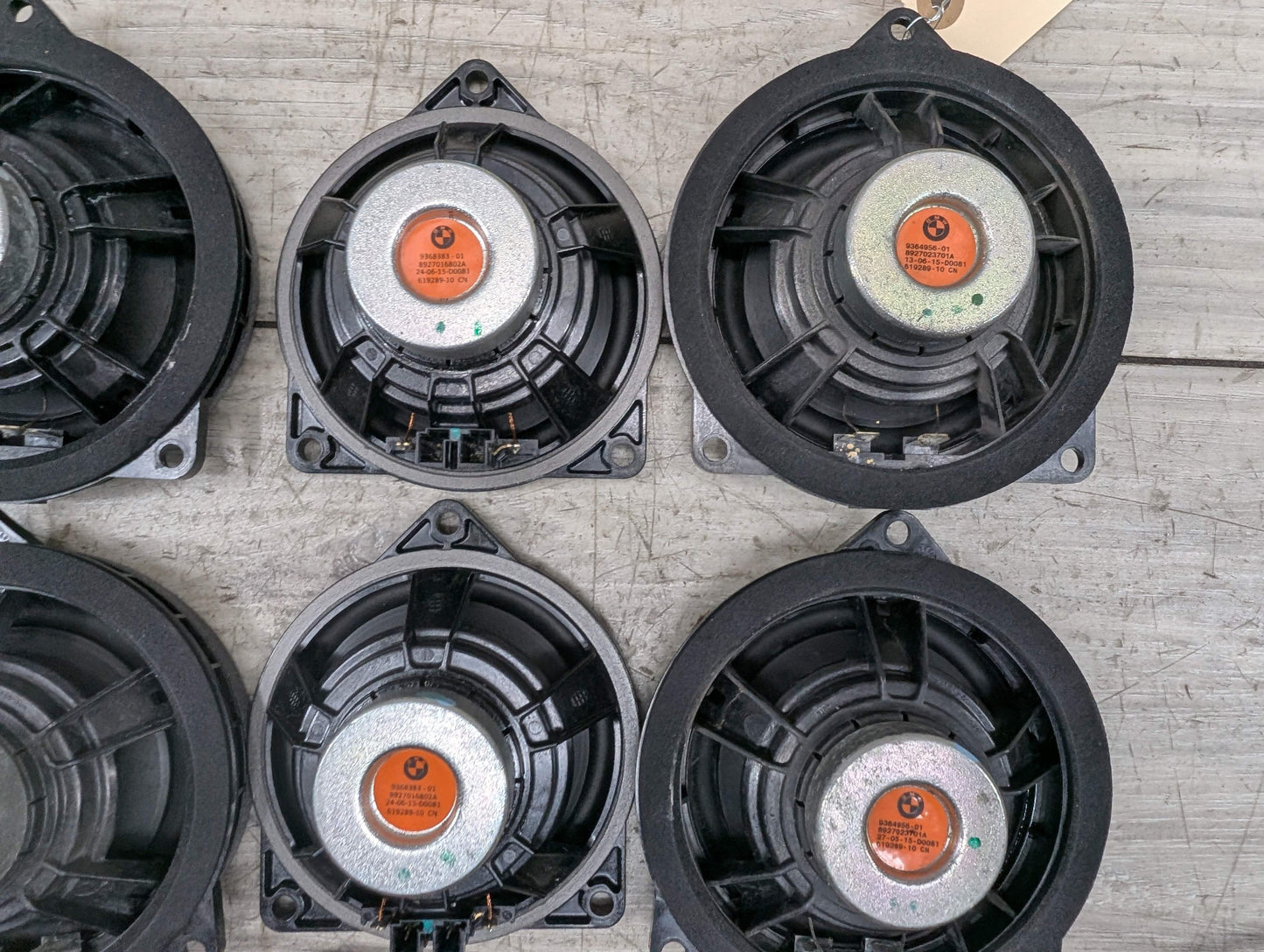 *OEM BMW F30 F32 F82 M4 G12 Sound System Speaker Subwoofer HARMAN KARDON SET