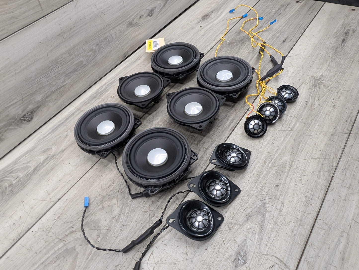*OEM BMW F30 F32 F82 M4 G12 Sound System Speaker Subwoofer HARMAN KARDON SET