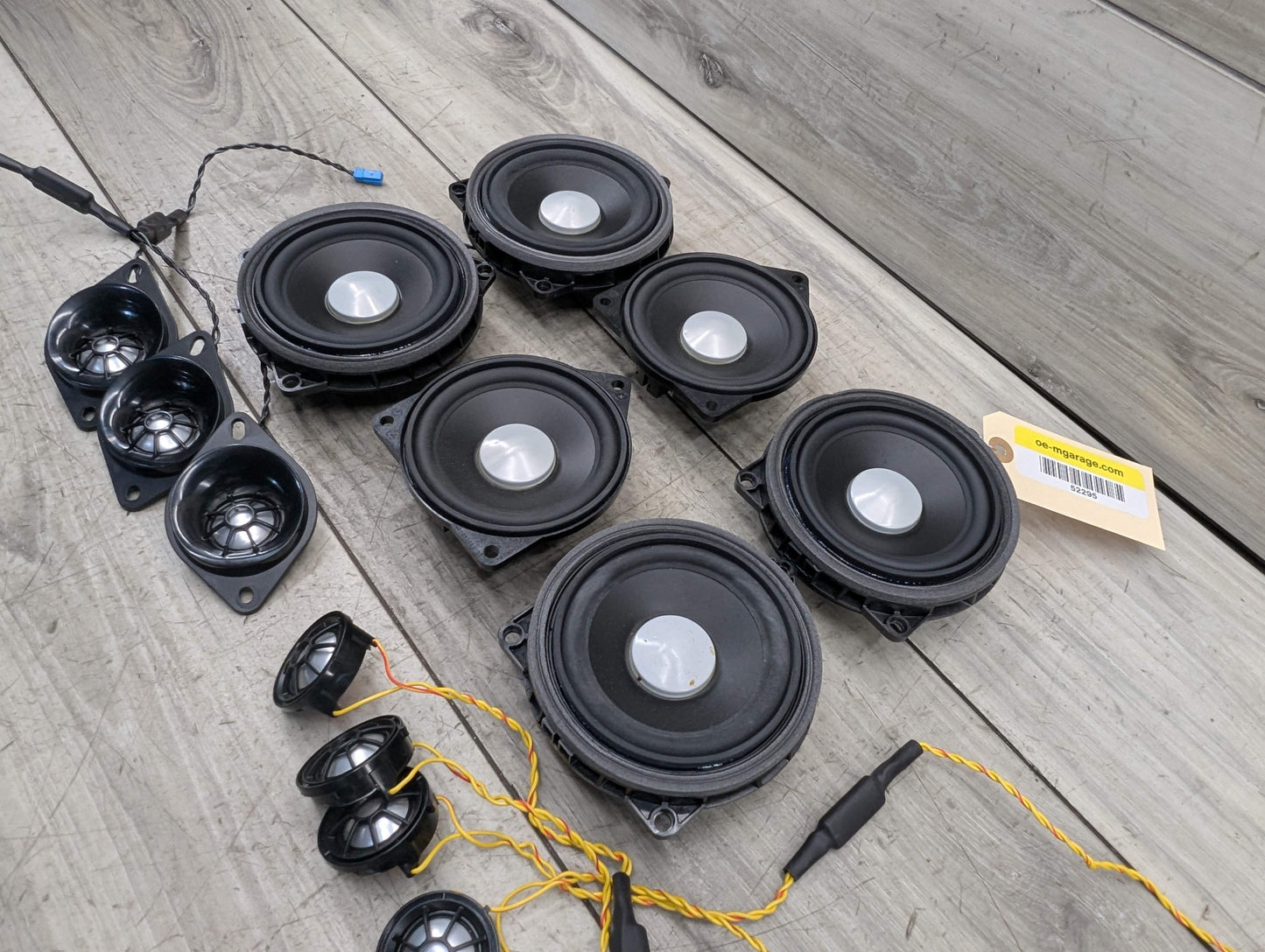 *OEM BMW F30 F32 F82 M4 G12 Sound System Speaker Subwoofer HARMAN KARDON SET