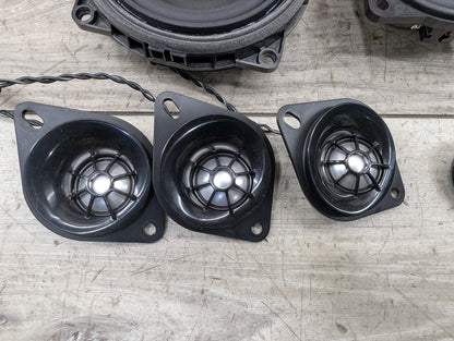 *OEM BMW F30 F32 F82 M4 G12 Sound System Speaker Subwoofer HARMAN KARDON SET