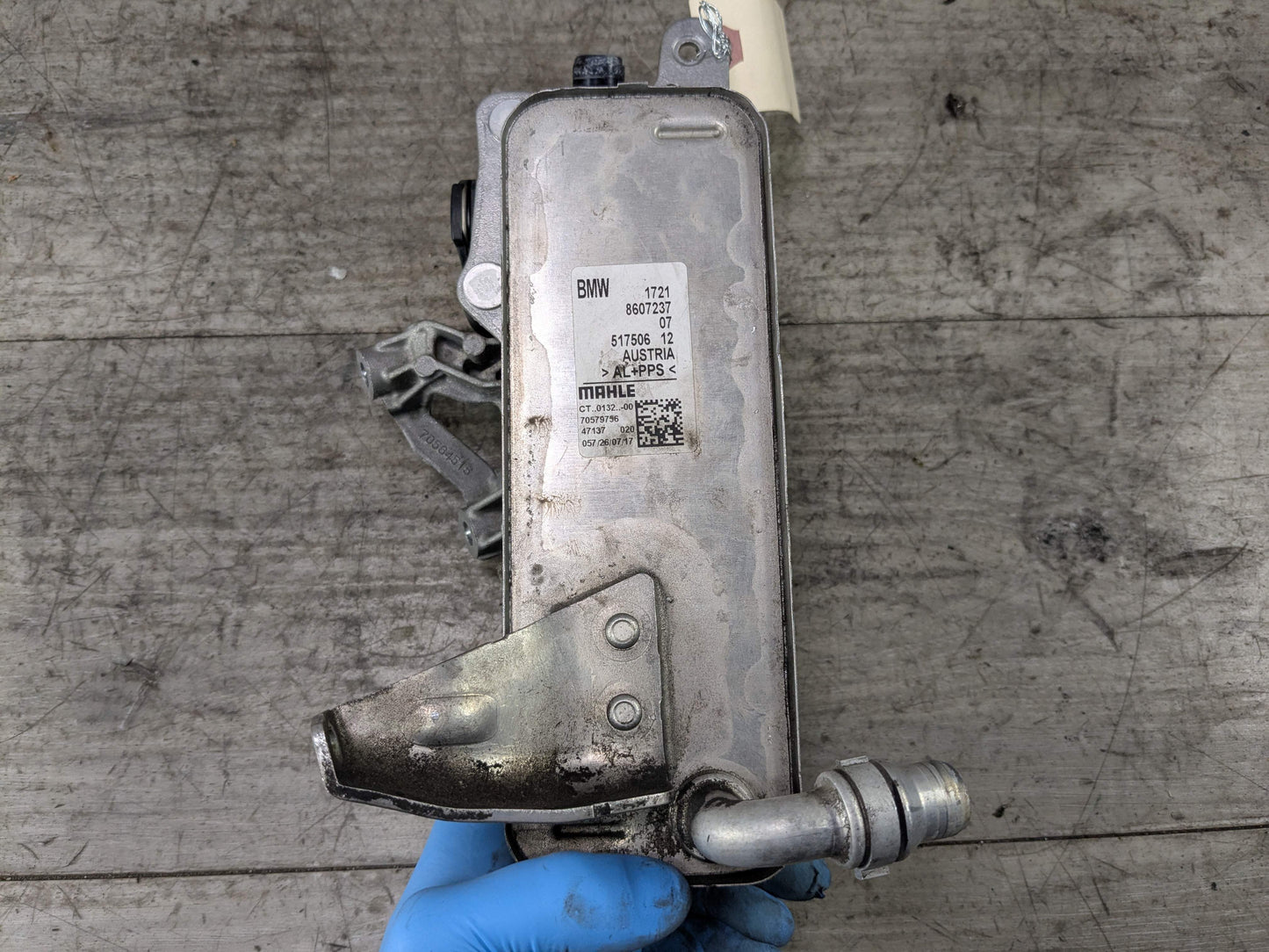 16-20 OEM BMW F30 B48 G01 G30 B46 Auto Transmission Oil Cooler Heat Exchanger