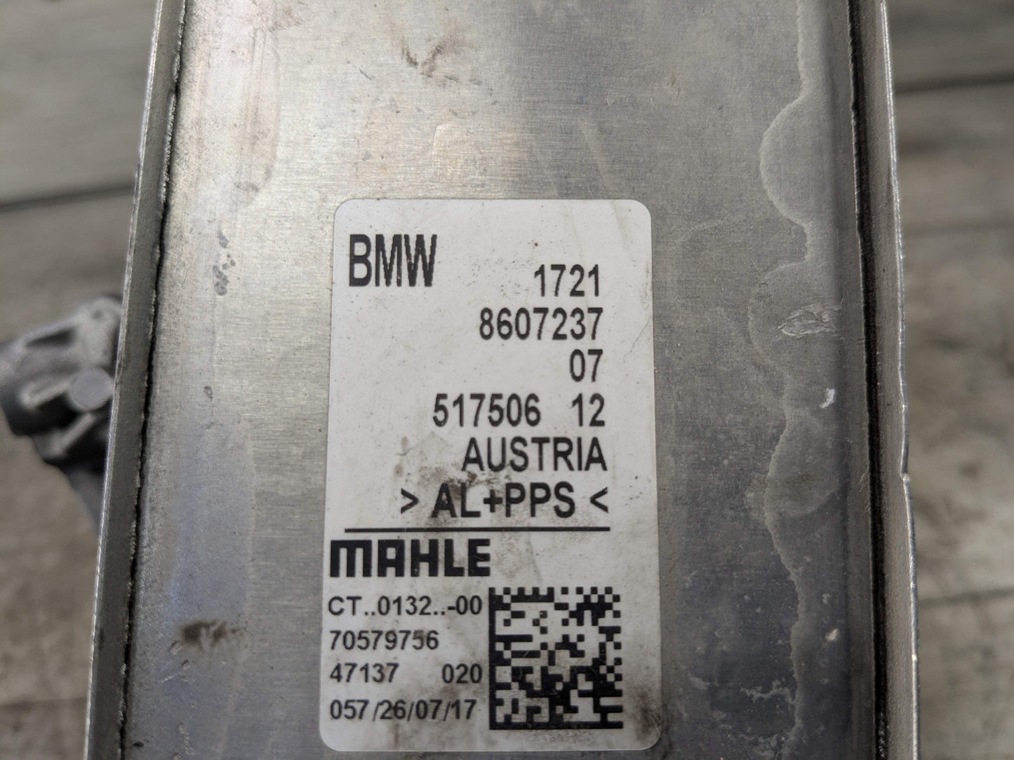 16-20 OEM BMW F30 B48 G01 G30 B46 Auto Transmission Oil Cooler Heat Exchanger
