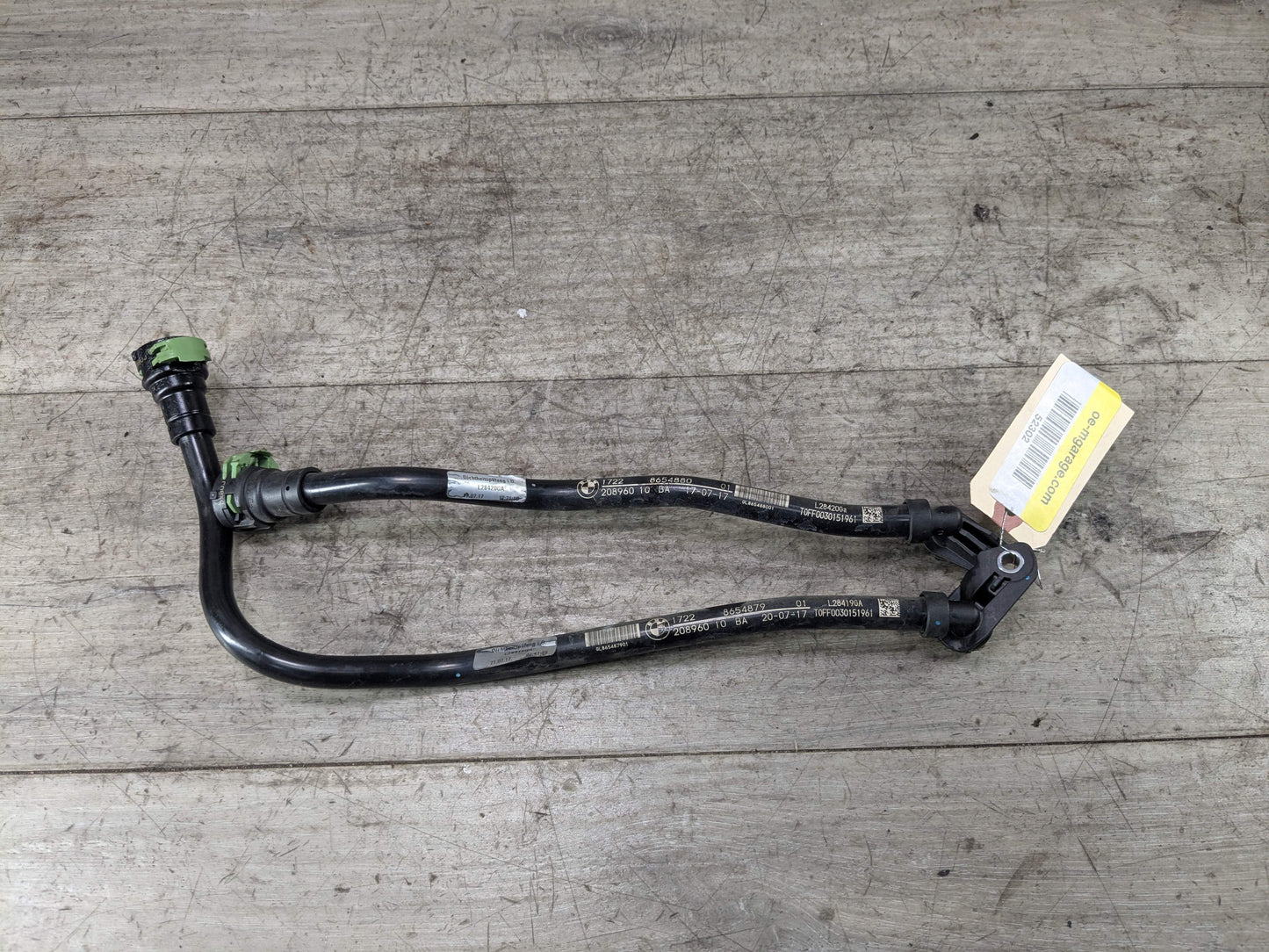 PRE-LCI OEM BMW G01 G12 G30 X3 Transmission Oil Cooler Inlet Outlet Hose B46 B58