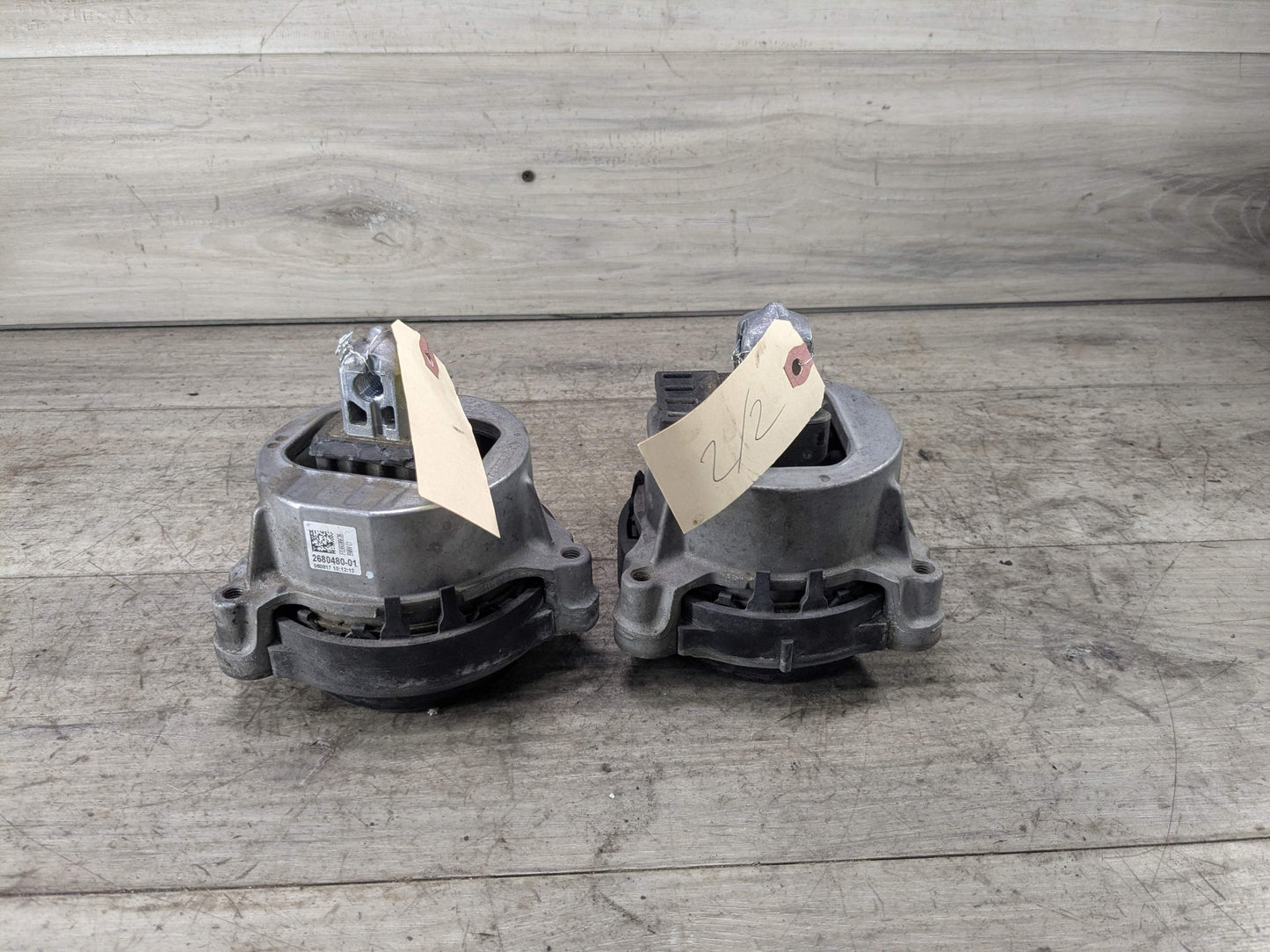 OEM BMW G01 G30 530i X3 Engine B46 Left Right Driver Passenger Motor Mount PAIR