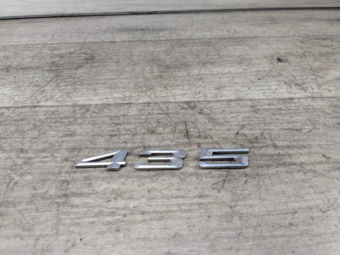 14-20 OEM BMW F32 F33 F36 Trunk Lid Emblem Letters 435
