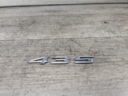 14-20 OEM BMW F32 F33 F36 Trunk Lid Emblem Letters 435