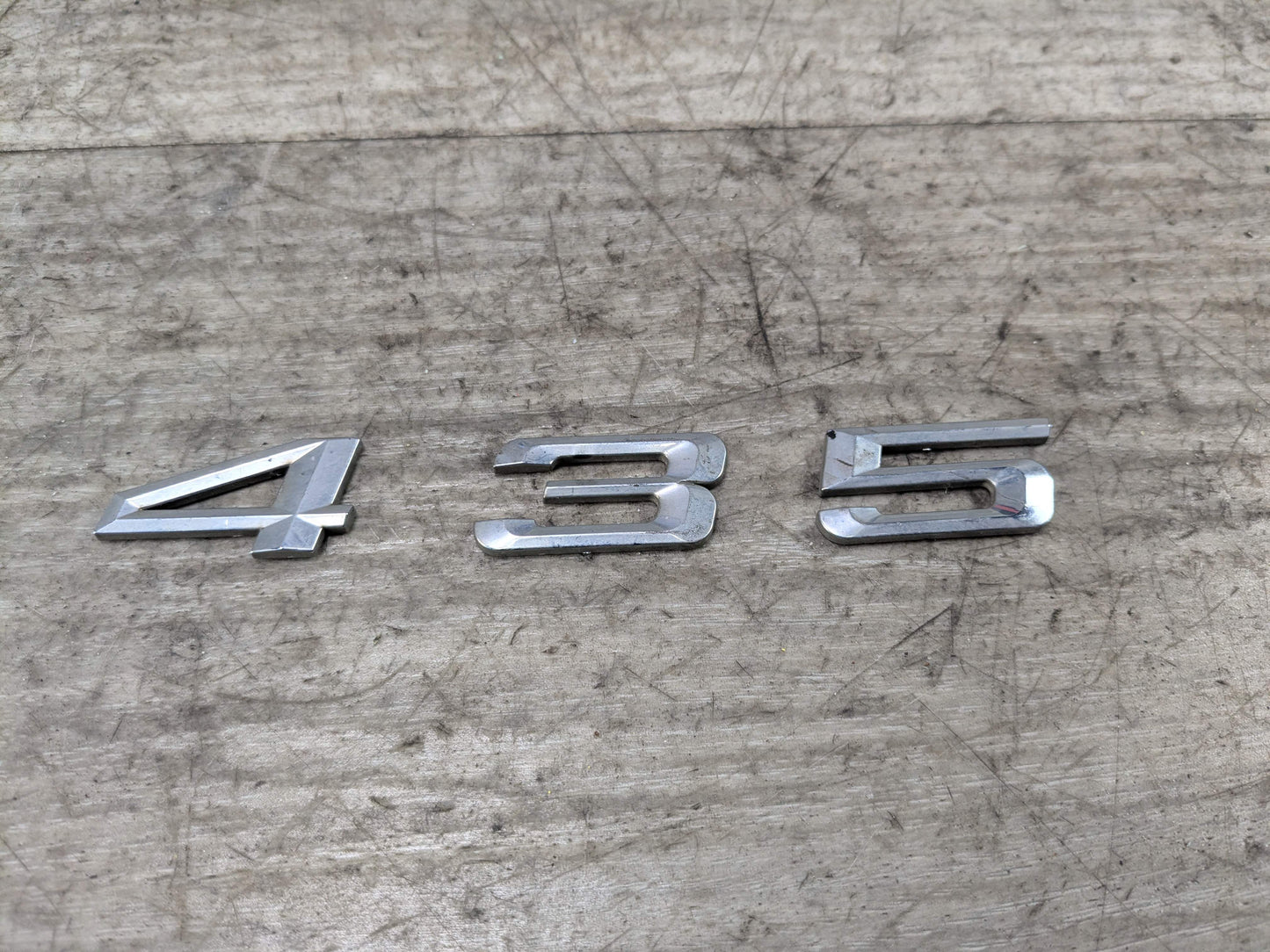14-20 OEM BMW F32 F33 F36 Trunk Lid Emblem Letters 435