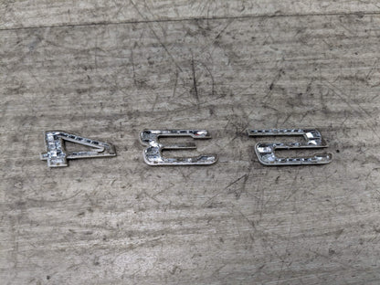 14-20 OEM BMW F32 F33 F36 Trunk Lid Emblem Letters 435