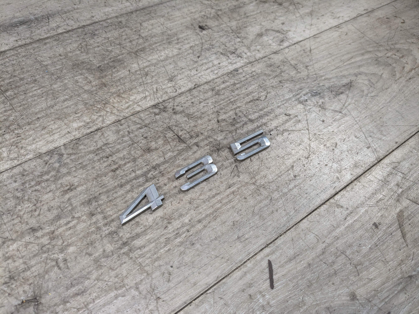 14-20 OEM BMW F32 F33 F36 Trunk Lid Emblem Letters 435