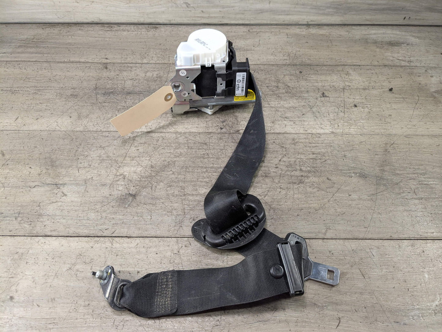 12-20 OEM BMW F30 F36 F80 M3 Front Left Driver Side Seatbelt Retractor Black