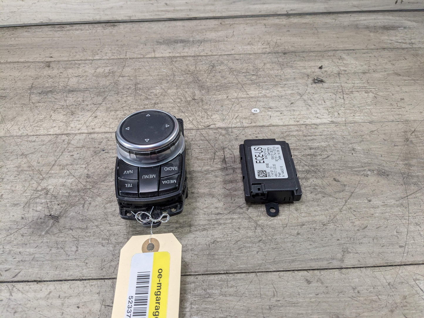 OEM BMW F15 F22 F30 F48 F80 F82 iDrive Navigation Controller Knob NBT NAV Button