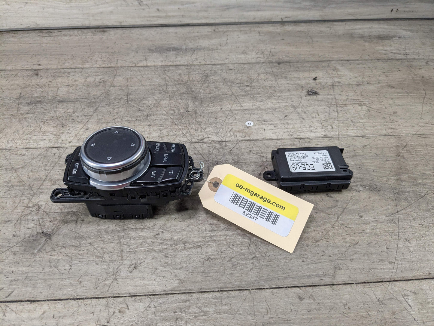 OEM BMW F15 F22 F30 F48 F80 F82 iDrive Navigation Controller Knob NBT NAV Button