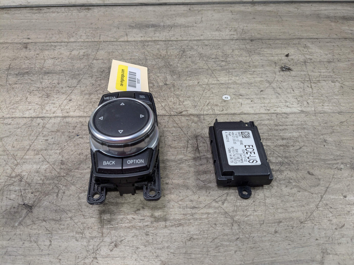 OEM BMW F15 F22 F30 F48 F80 F82 iDrive Navigation Controller Knob NBT NAV Button