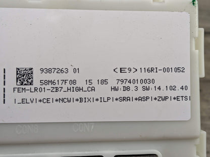 OEM BMW F30 F32 F33 F36 F80 F82 F83 Body Control Junction Box Module FEM + Key