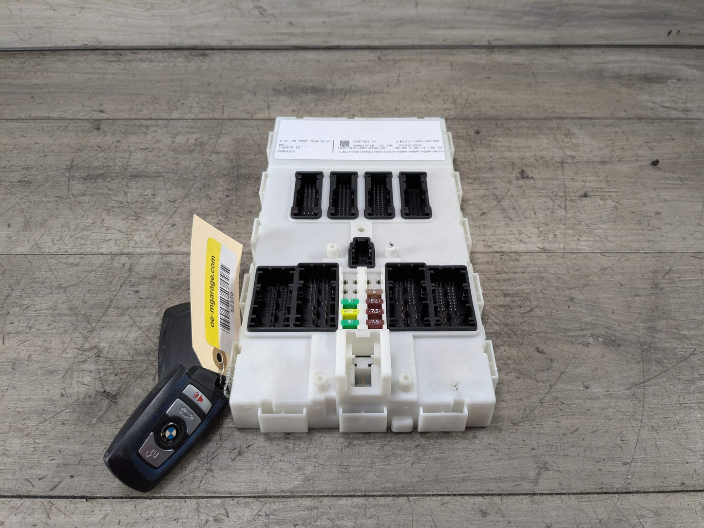 OEM BMW F30 F32 F33 F36 F80 F82 F83 Body Control Junction Box Module FEM + Key