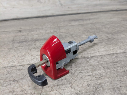 OEM BMW F30 F31 F80 M3 Left Driver Door Lock Key Blade Cylinder Mechanism Red