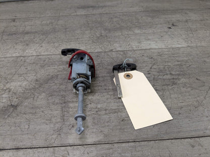 OEM BMW F30 F31 F80 M3 Left Driver Door Lock Key Blade Cylinder Mechanism Red