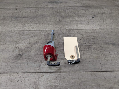OEM BMW F30 F31 F80 M3 Left Driver Door Lock Key Blade Cylinder Mechanism Red