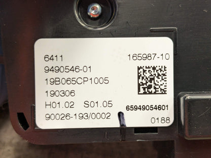 OEM BMW G05 G06 G07 X5 X6 X7 REAR AC Heater Climate Control Switch Module