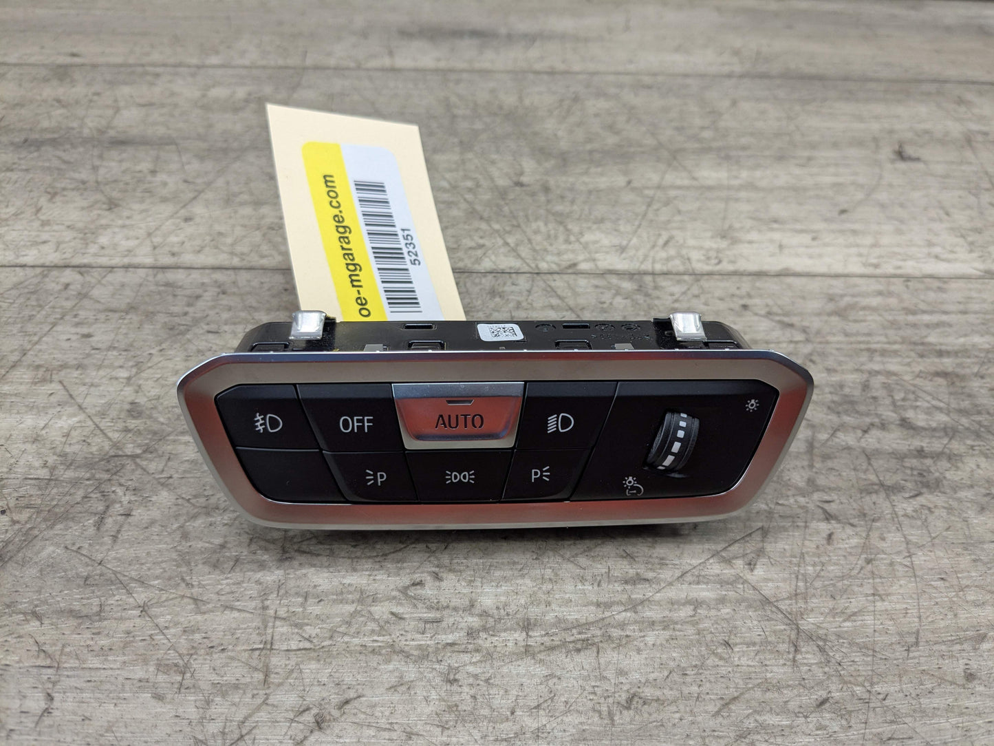19-24 OEM BMW G05 G06 G07 X5 X6 X7 Headlight Control Switch Panel Light Module