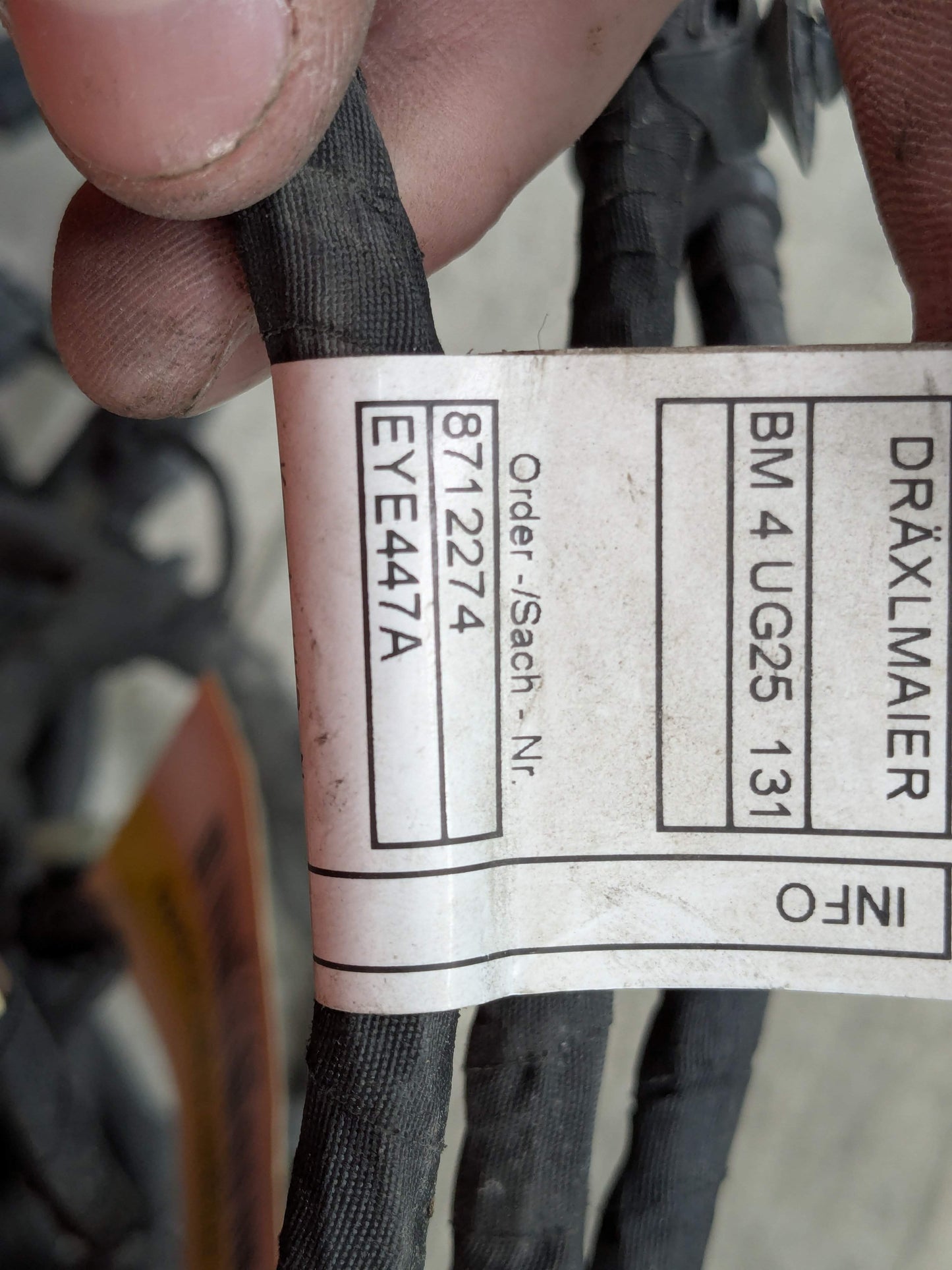 19-23 OEM BMW G05 X5 FRONT Parking Distance Sensors PDC Wire Wiring Harness