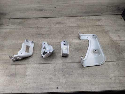 OEM BMW G05 G06 X5 X6 Front Left Driver Side Fender Holder Bracket SET White A96