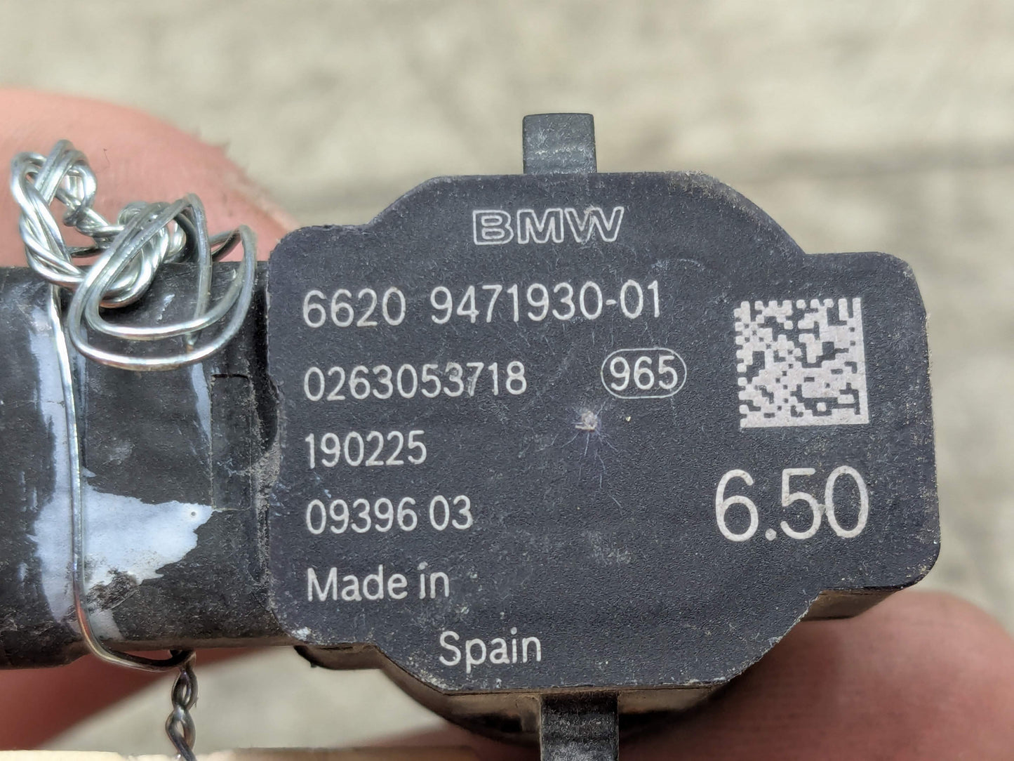 OEM BMW F44 G05 G12 G20 G22 G23 G26 G80 PDC Parking Distance Sonic Sensor Black