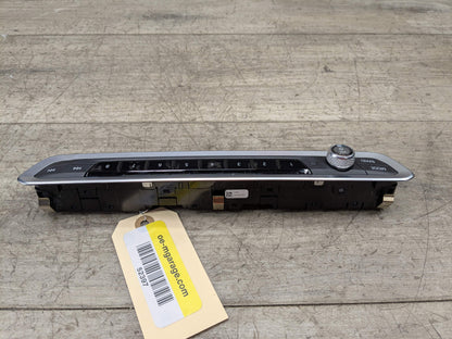 19-23 OEM BMW G05 G06 G07 X5 X6 X7 Main AC Switch Control Radio Media Switch