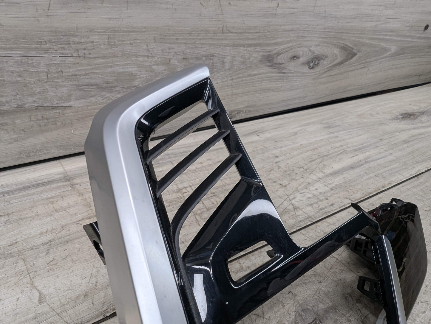 19-23 OEM BMW G05 G06 X5 Dash Left Driver AC Air Vent Wood Trim w/ Ambient Light