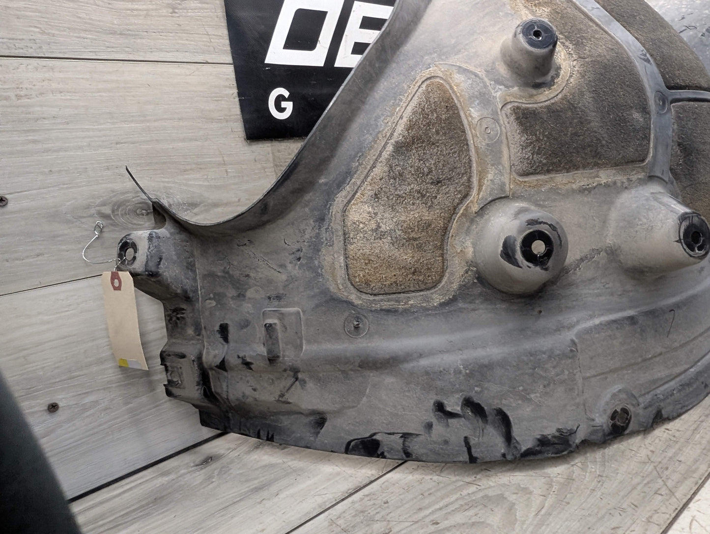 OEM BMW F95 G05 X5 X5M Left Driver Fender Liner Wheel Splash Shield Rearward