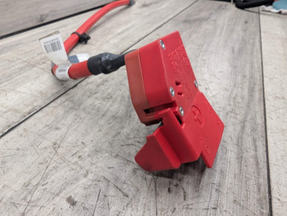 OEM BMW F15 F16 F85 F86 X5 X6 X5M Positive Plus Battery Pole Terminal Red Cable