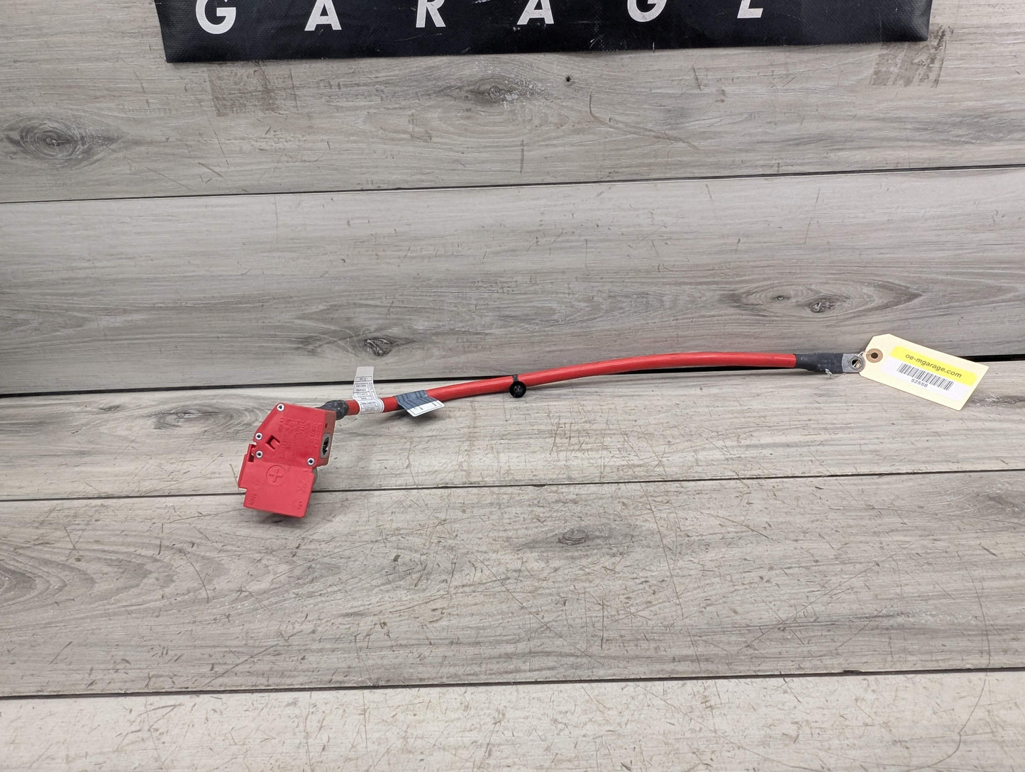 OEM BMW F15 F16 F85 F86 X5 X6 X5M Positive Plus Battery Pole Terminal Red Cable